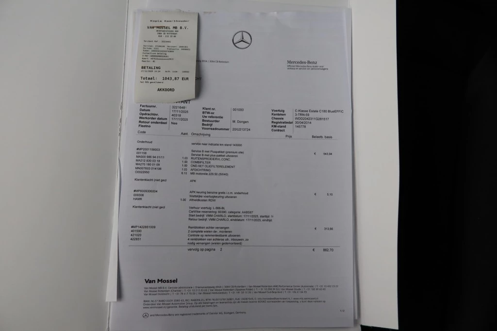 Hoofdafbeelding Mercedes-Benz C-Klasse