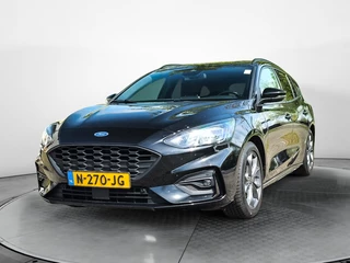 Ford Focus Wagon 1.5 EcoBoost ST Line X Business (150 PK) 1e-Eig & Dealer-Onderh. BOVAG-Garantie. NL-Auto. Trekhaak, Navigatie/Apple-Carplay/Android-Auto, Cruisecontrol, Keyless-Entry/Start, Parkeersensoren-V+A, Achteruitrijcamera, Elek.-Achterklep, Sportstoelen, DAB, Licht-Zicht-Pakket, Lm-Velgen-17Inch, Privacy-Glas