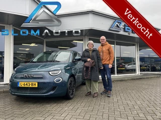 Fiat 500 C La Prima 42 kWh 118PK LEDER+LED+STOELVERWARMING