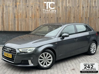 Audi A3 Sportback 1.6 TDI S-line Automaat | Apple CarPlay | LED verlichting | Navigatiesysteem | Climate control | Cruise control | Half-leer/stof bekleding | Parkeersensoren achter