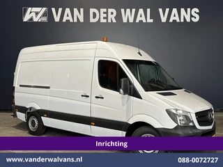 Mercedes-Benz Sprinter 316 CDI 164pk L2H2 Inrichting Euro6 Airco | 2800kg Trekhaak | Cruisecontrol | Parkeersensoren Chauffeursstoel