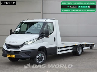 Iveco Daily 35C18 3.0L Automaat Luchtvering Autotransporter 2025model LED Lier Zwaailamp Oprijwagen Cartransporter Trekhaak Cruise control