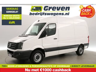 Volkswagen Crafter 2.0 TDI L2H2 | 140PK | Nachtkoeling | Koelwagen 1 C° | Airco | Cruise | 3-Zits | Parkeersens.