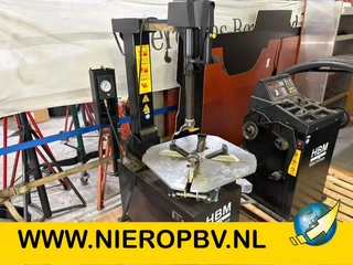 Onbekend BANDEN DE/ MONTAGE EN BALANCEER MACHINE NIEUW NOOIT GEBRUIKT