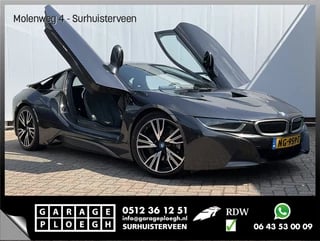 Hoofdafbeelding BMW i8 BMW i8 335pk Leer HeadUp 20inch Camera Navi Plug-in Phev