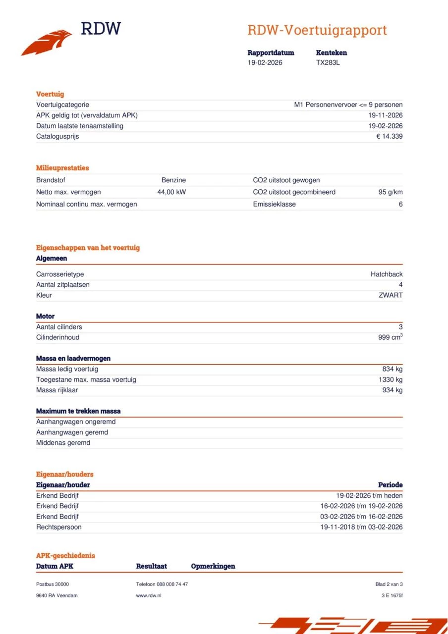 Hoofdafbeelding Volkswagen up!