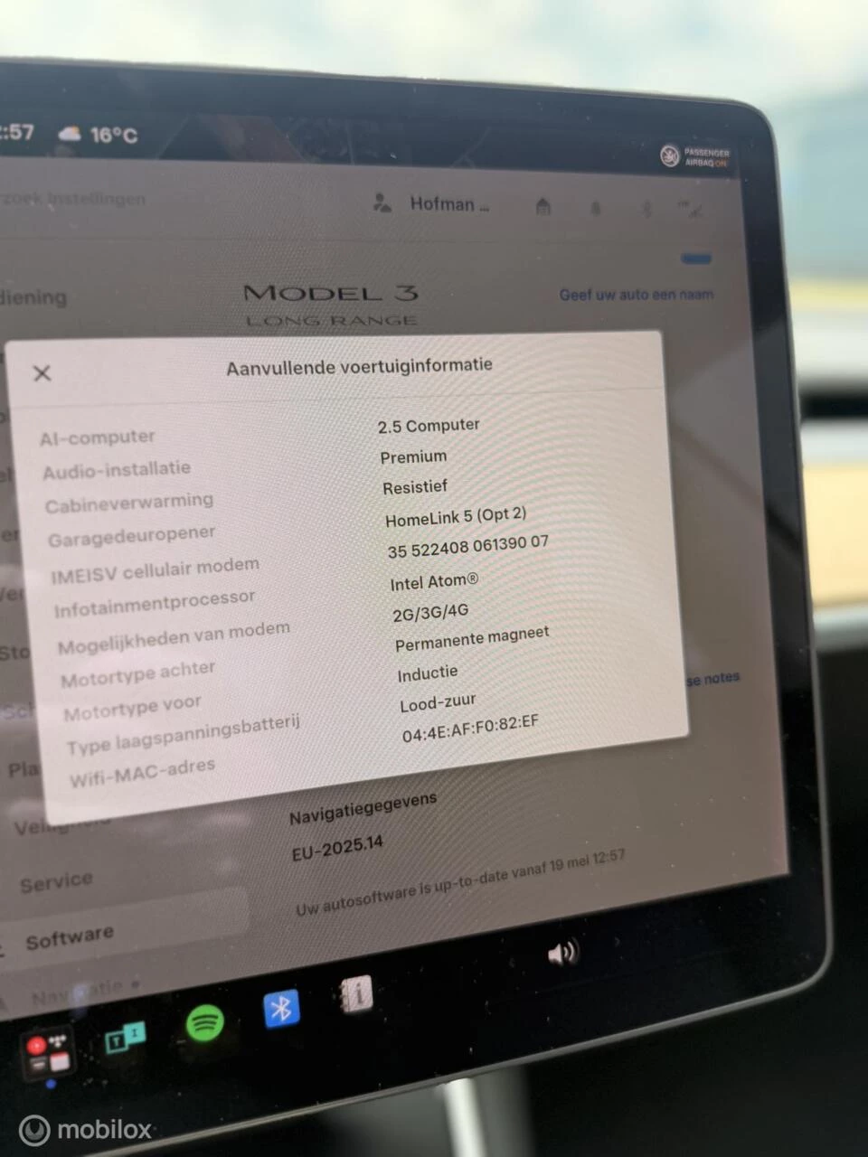 Hoofdafbeelding Tesla Model 3