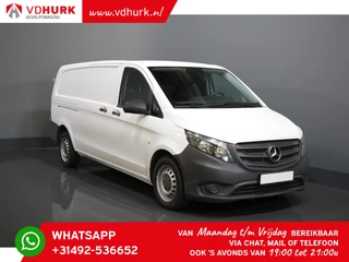 Mercedes-Benz Vito 114 CDI Aut. L3 343 XL EURO6 Standverw./ Stoelverw./ Cruise/ Camera/ Airco