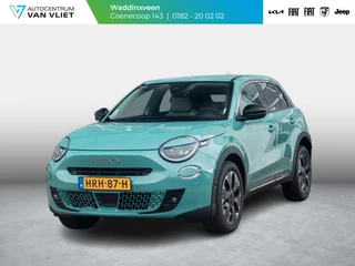 Fiat 600 1.2 Hybrid La Prima | Clima | Adapt. Cruise | Camera | BSM | 18" | Stoelverwarming | Apple Carplay | Elektr. A-Klep
