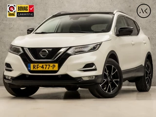 Nissan QASHQAI 1.2 Tekna Sport Automaat (PANORAMADAK, NAVIGATIE, 360 CAMERA, LEDER, STOELVERWARMING, LED KOPLAMPEN, KEYLESS, TREKHAAK, NIEUWE APK, NIEUWSTAAT)