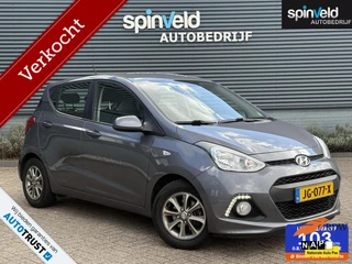 Hyundai i10 1.0i i-Motion Premium BJ`15 Airco Stoelverw. LEDdagrijv.