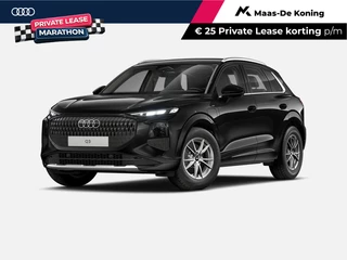 Hoofdafbeelding Audi Q3 Audi Q3 1.5 200kW e-hybrid Pro line 272 PK · Tech pakket ·  Trekhaak elek. wegklapbaar ·  Sportstoelen