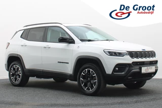 Jeep Compass 4xe 240 Plug-in Hybrid Electric Trailhawk Panoramadak, Leer, Camera, ACC, Apple Carplay, Keyless