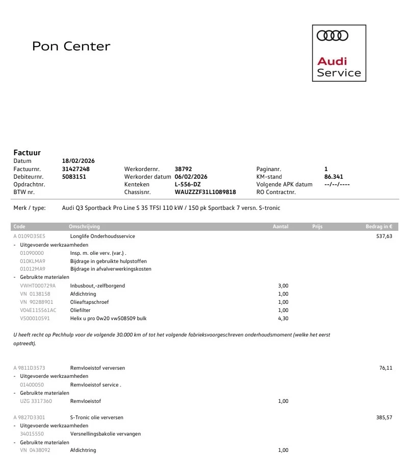 Hoofdafbeelding Audi Q3