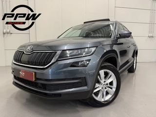 Škoda Kodiaq 1.5 TSI Edition Aut. 7p. PANO/TREKHAAK/LED/ACC/CANTON/CAMERA/CARPLAY/SFEER/LEER-ALCANTARA SP.STOEL/EL.A.KLEP/PRIVACY/VOLLEDIGE HISTORIE, INCL. OH BEURT
