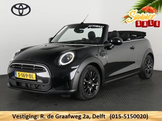 Mini Mini Cabrio 1.5 Cooper Black-Sport Automaat 140 PK | Navigatie | Camera | Climate Control |
