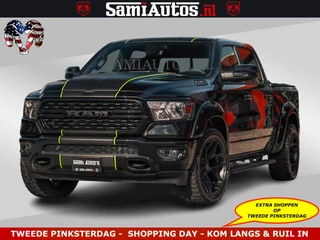 Dodge Ram Pick-Up SPORT | 5.7 V8 4x4 HEMI | PANORAMA DAK | GROOTSCHERM 12 INCH | LPG | Diamond Black Pearl | CREW CAB | DUBBELE CABINE | 5 PERSOONS | DC | VOORRAAD NR 2554 - 6048