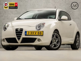 Alfa Romeo MiTo 0.9 TwinAir Distinctive Sport (NAVIGATIE, CLIMATE, GETINT GLAS, CRUISE, LEDER, SPORTSTOELEN, XENON, LM VELGEN, NIEUWSTAAT)