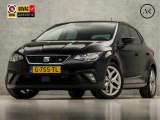 SEAT Ibiza 1.0 TSI FR Intense Sport (APPLE CARPLAY, GROOT NAVI, CLIMATE, MODE KNOP, CAMERA, SPORTSTOELEN, GETINT GLAS, PARKEERSENSOREN, LM VELGEN, ZWART HEMEL, NIEUWSTAAT)