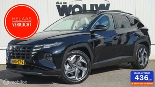 Hoofdafbeelding Hyundai Tucson Hybrid Hyundai Tucson 1.6 T-GDI HEV Premium Sky Panoramadak | Beige interieur lederen bekleding | 360 camera