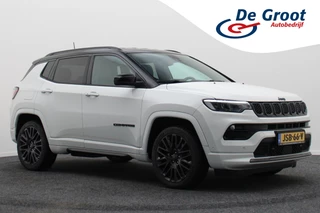 Hoofdafbeelding Jeep Compass Jeep Compass 4xe 240 Plug-in Hybrid Electric S Leer, Virtual Cockpit, Camera, ACC, Apple Carplay, Rijstrooksensor, 19'' 
