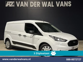 Ford Transit Connect 1.5 EcoBlue 120pk L2H1 Euro6 Airco | 3-Zits | Camera | Navigatie | Android Auto | Stoelverwarming Verwarmde voorruit, Parkeersensoren, Bijrijdersbank, 1500kg trekvermogen