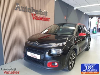 Citroen C3 1.2 PureTech Shine|NLauto|Cam|Pano|Carplay|Dealer onderhouden