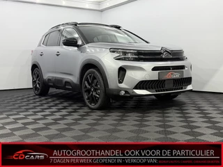 Hoofdafbeelding Citroën C5 Aircross Citroën C5 Aircross 1.6 Plug-in Hybrid 225PK Shine Pano, 360 Camera, Navi, Half leder, Rijstrook correctie, Elektrische achterklep, Keyless start, Virtual desk