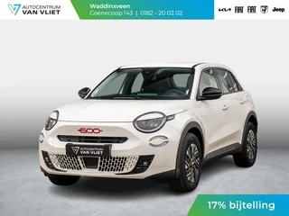 Hoofdafbeelding Fiat 600 Fiat 600e RED 54 kWh | Uit voorraad leverbaar | 17% Bijtelling | Mega scherpe Prijs | Gratis Wallbox