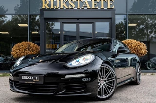 Hoofdafbeelding Porsche Panamera Porsche Panamera 3.0 S E-Hybrid|SPORT CHRONO|PANO|BLACK OPT.