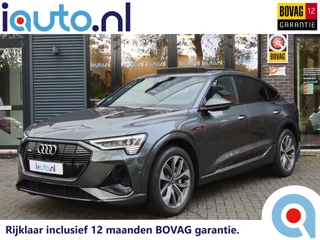 Hoofdafbeelding Audi e-tron Audi e-tron Sportback 55 quattro S-Line Optiek 95 kWh Pano/Matrix LED/Camera/ACC/Elek. stoelen+mem/20"