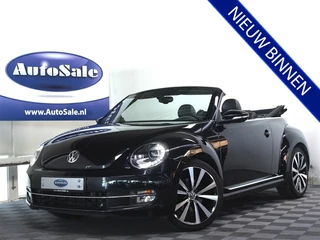 Volkswagen Beetle Cabriolet 1.4 TSI DSG 160pk Sport LEDER NAVI BLUET CRUISE '13