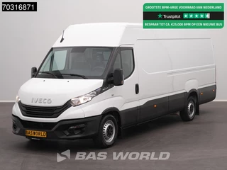 Iveco Daily 35S16 Automaat L3H2 Airco Camera Parkeersensoren 3,5t Trekgewicht Euro6 L3 Airco