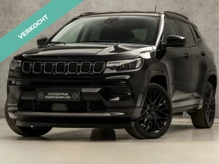 Jeep Compass 4xe 240 Plug-in Hybrid Electric S (APPLE CARPLAY, GROOT NAVI, CAMERA, ELEKTRISCHE STOELEN, LEDER, NIEUWE APK, NIEUWSTAAT)