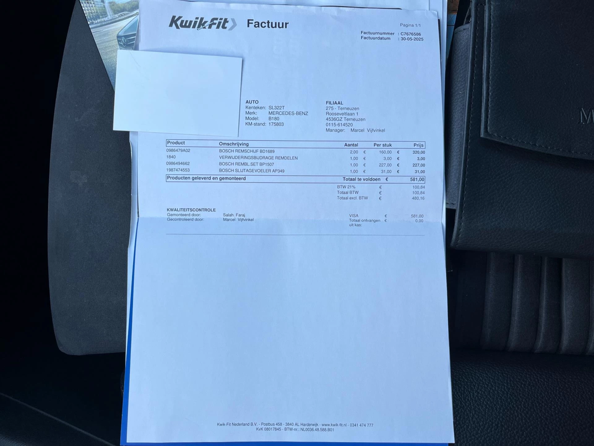 Hoofdafbeelding Mercedes-Benz B-Klasse