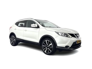 Nissan QASHQAI 1.2 Tekna *PANO | FULL-LEATHER | TOP-VIEW | BLIND-SPOT | NAVI-FULLMAP | HEATED-COMFORTSEATS | KEYLESS | DAB+ | PRIVACY-GLASS | 19''ALU | TOWBAR*