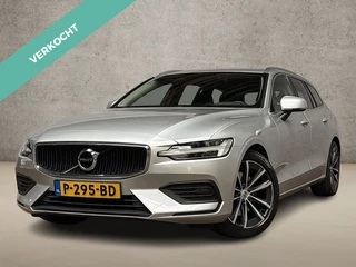Volvo V60 2.0 B3 Sport 163Pk Automaat (APPLE CARPLAY, LEDER, STUUR/STOELVERWARMING, CAMERA, SPORTSTOELEN, KEYLESS, ELEK ACHTERKLEP, TREKHAAK, NIEUWSTAAT)