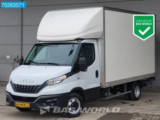 Iveco Daily 35C16 Automaat Laadklep Bakwagen Dubbellucht Airco Cruise Koffer Meubelbak 20m3 Airco Cruise control