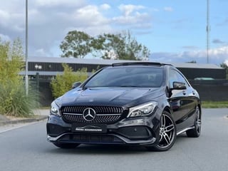 Mercedes CLA-klasse 200 AMG Panoramadak|Harman Kardon|Stoelverwarming|AppleCarplay|Night pakket