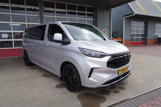 Ford Transit Custom 320L 2.0 TDCI 170PK L2H1 Limited DubbelCabine Automaat Schuifdeur L/R Nr. V072 | Trekhaak | Airco | Adap.Cruise | Navi | 360 Camera DEMO