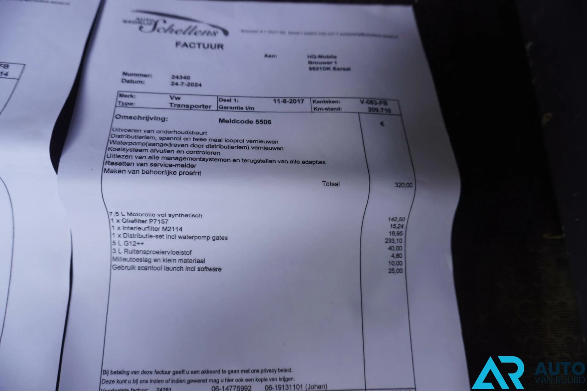 Hoofdafbeelding Volkswagen Transporter