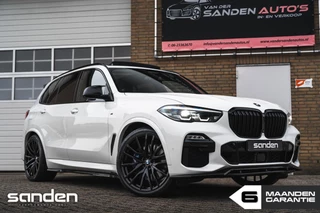 Hoofdafbeelding BMW X5 BMW X5 xDrive45e M-sport|Parelmoer|Maxton|Pano|360°|H&K|22''