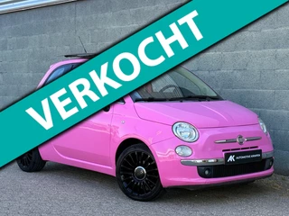 Fiat 500 1.2 Lounge | Panoramadak | Navi | Leer | Stuurbed | Airco | Boekjes |