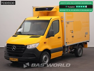 Mercedes Sprinter 314 CDI Bakwagen Gekoeld Vriezer Automaat Carrier Xarios 300 230V Stekker Achtedeuren Airco Euro6 Koel Koeler Kühl Kühler Vries Frigo Airco