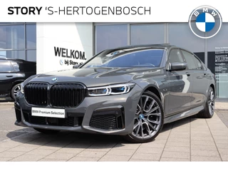 BMW 7 Serie 745Le High Executive M Sport Automaat / Schuif-kanteldak / Active Steering / Laserlight / Soft Close / Parking Assistant / Harman Kardon / Head-Up / Live Cockpit Professional