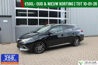 Toyota Auris Touring Sports 1.8 Hybrid Lease pro | Beige Leer | Panoramadak | Full Led | Parkeersensoren.