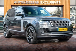 Hoofdafbeelding Land Rover Range Rover Land Rover Range Rover 4.4 SDV8 Vogue Standkachel 360 Standkachel leer Memory Rondom zicht camera Navigatie