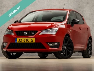 SEAT Ibiza 1.0 TSI FR Sport (APPLE CARPLAY, NAVIGATIE, CLIMATE, STOELVERWARMING, SPORTSTOELEN, GETINT GLAS, LM VELGEN, XENON, CRUISE, NIEUWSTAAT)