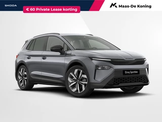 Škoda Elroq Sportline Elektromotor 150 kW/204 PK SUV | Graphite Grey | 20 inch Vega Velgen | Private lease v.a. €481,- p/m | €1500,- inruilpremie