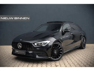 Hoofdafbeelding Mercedes-Benz CLA Mercedes-Benz CLA Shooting Brake 250 e Business Solution AMG Limited | Panoramadak | Stoelverwarming | Memory Seats | Keyless | Ambiance Verlichting | Apple Carplay | Camera | Cruise Control | Trekhaak